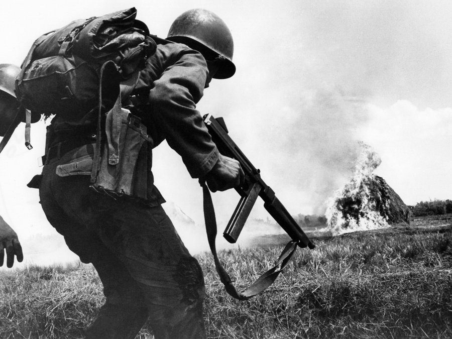 Some Vietnam War ARVN Thompson Photographs Thompson Submachine Gun