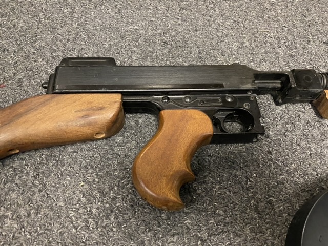 MGC Modelgun Corp 1921 Thompson - Thompson Submachine Gun Message