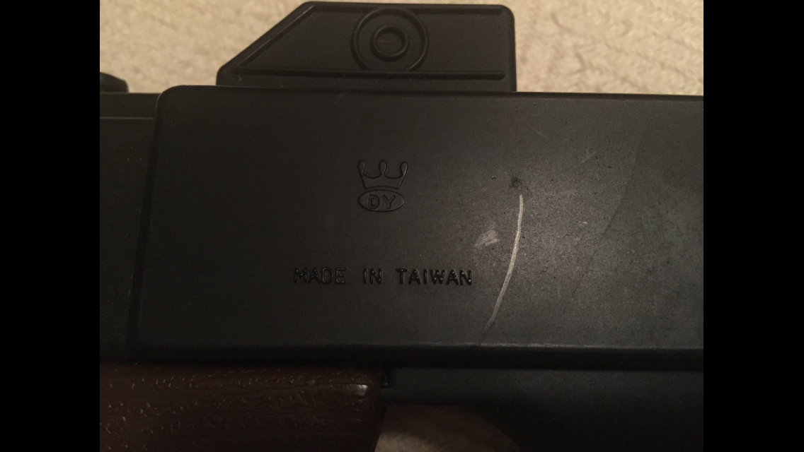 Toy Thompson Machine Gun Basics