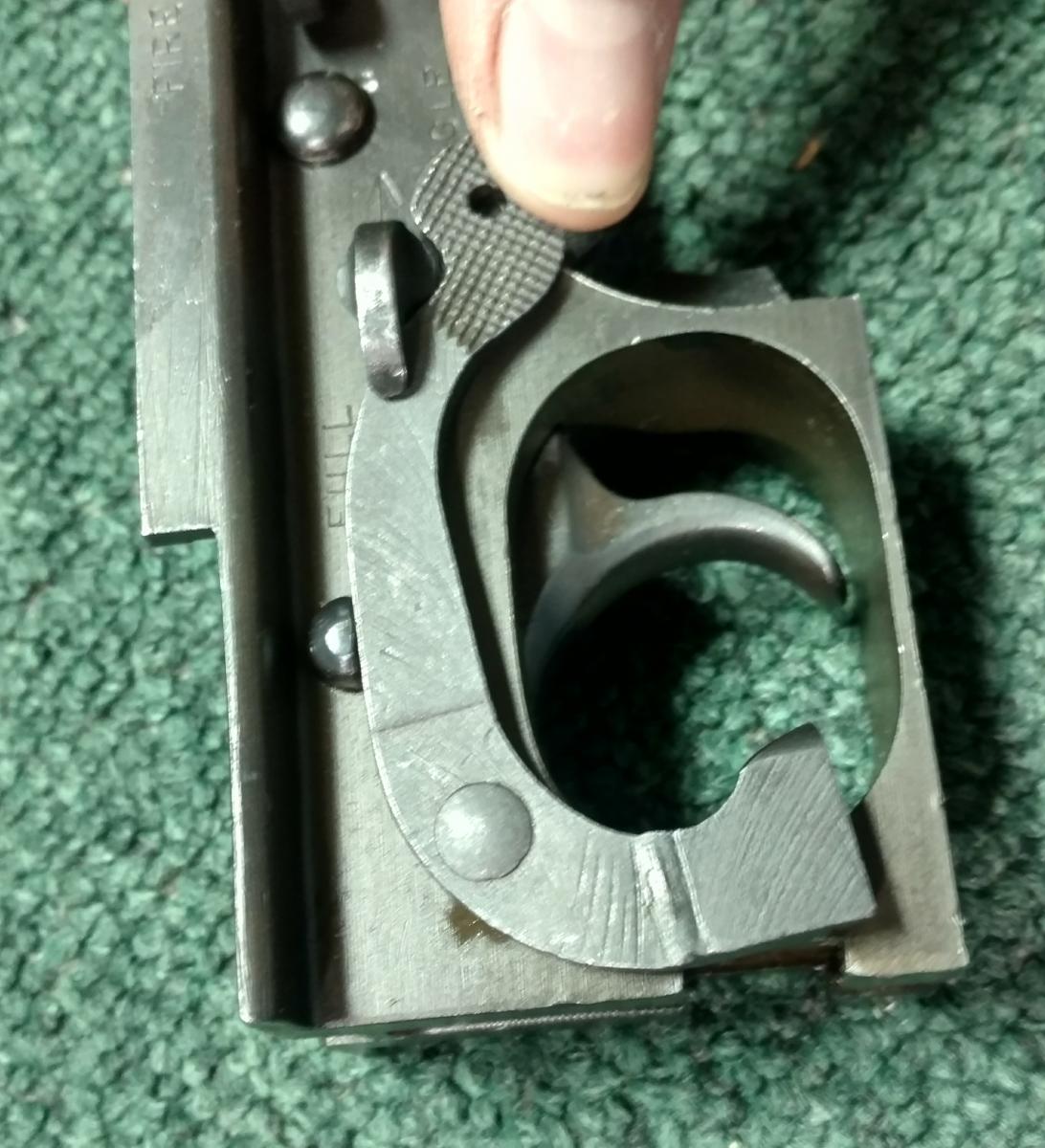 Gunsmithing Question Mag Catch Thompson Submachine Gun Message