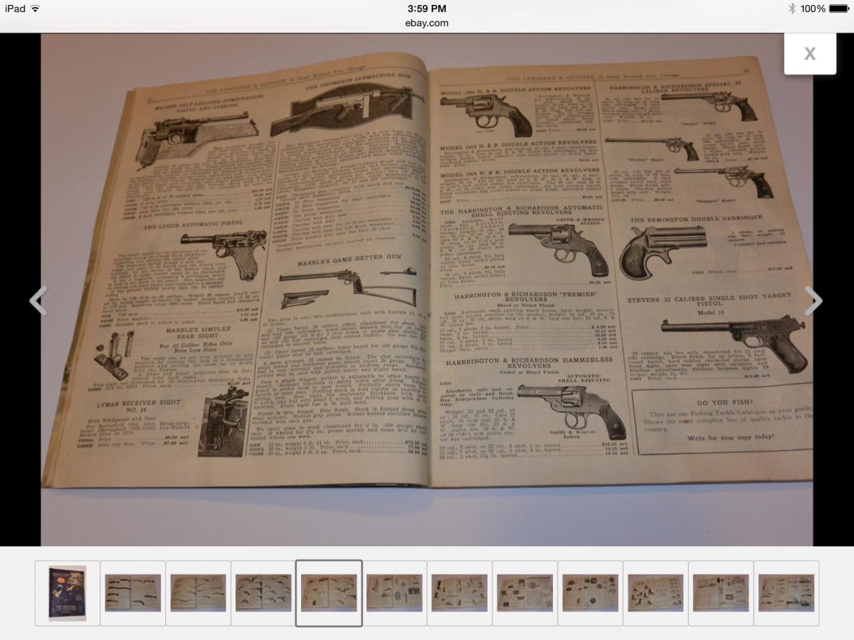 Old Rexer Catalog - Thompson Submachine Gun Message Board ...