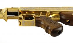 FACTORY GOLD PLATED ENGRAVED .45ACP THOMPSON 1927A1 CARBINE - Thompson ...