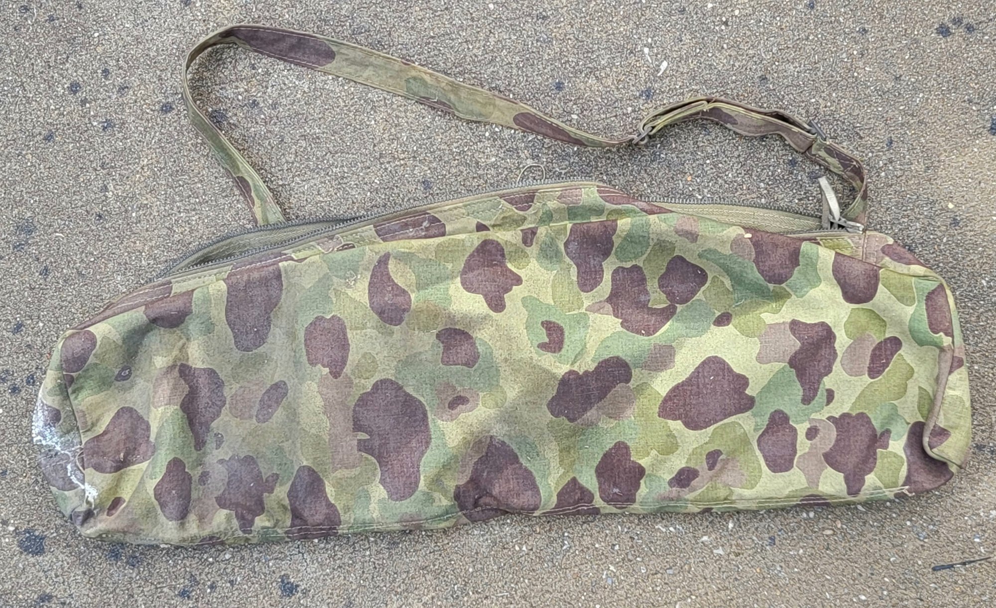 WWII USMC Paramarine M55 Reising Submachinegun Jump Case Reising