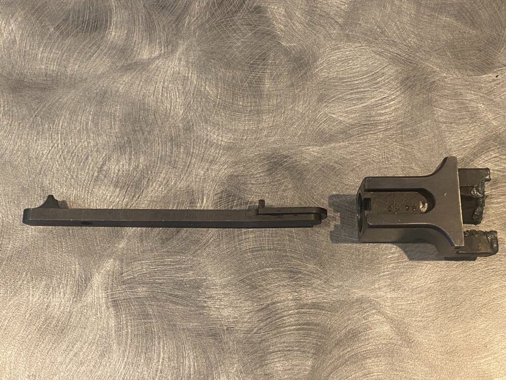 Reciever Front Nose Section With Grip Mount - Serial Number 2978.JPG